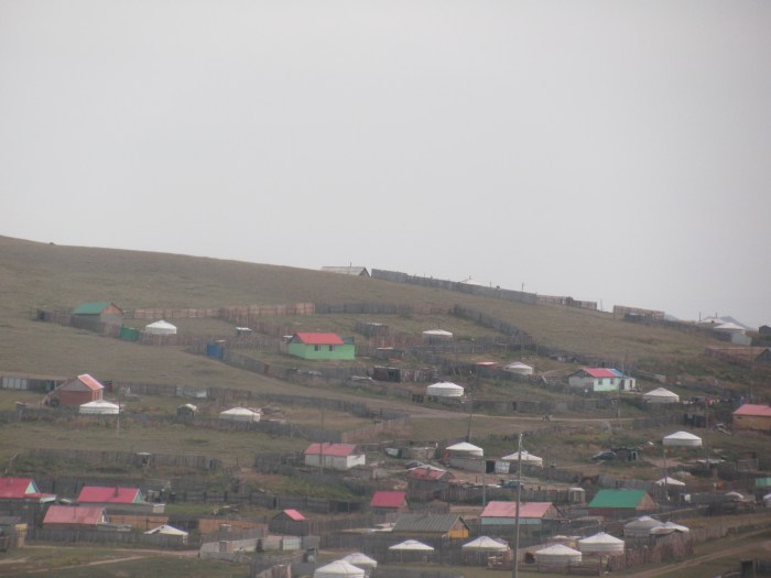 Moğolistan köyü