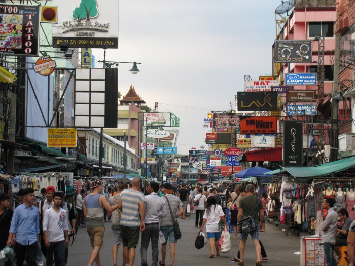 Khaosan caddesi